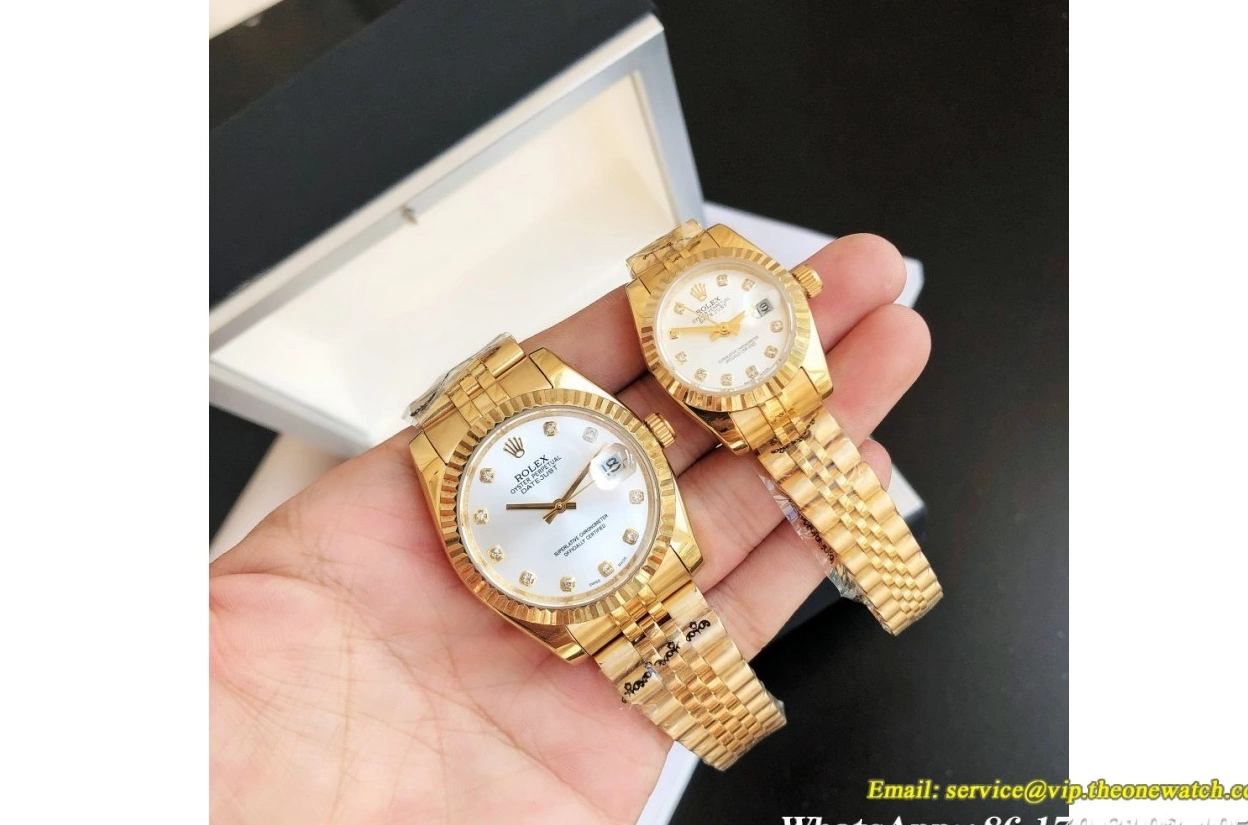 Dia 28mm Silver Jub Datejust GDF MY8215 YG 36 YG 0225